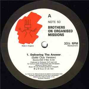 Brothers On Organised Missions - Delivering Tha Answer download mp3