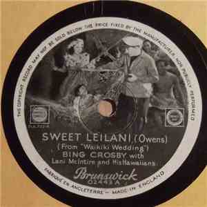 Bing Crosby - Sweet Leilani / In A Little Hula Heaven download mp3