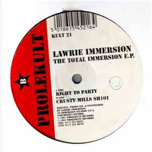 Lawrie Immersion - The Total Immersion E.P. download mp3