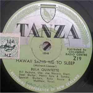 Bula Quintette - Hawaii Sang Me To Sleep download mp3