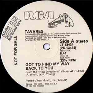 Tavares - Got To Find My Way Back To You download mp3