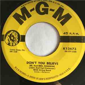 Mr. And Mrs. Sunshine - Don't You Believe mp3 download