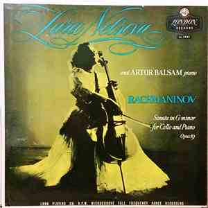 Rachmaninov, Zara Nelsova, Arthur Balsam - Sonata In G Minor For Cello And Piano Opus 19 download mp3