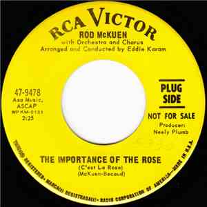 Rod McKuen - The Importance Of The Rose (C'est La Rose) / The Single Man download mp3