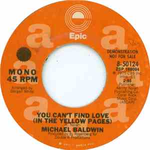 Michael Baldwin  - You Can't Find Love (In The Yellow Pages) mp3 download