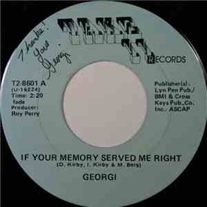 Georgi  - If Your Memory Served Me Right download mp3