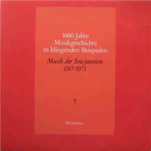 Various - Musik Der Sowjetunion 1917–1971 download mp3