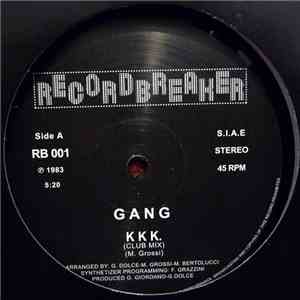 GANG - KKK. download mp3