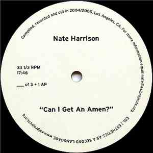 Nate Harrison  - Can I Get An Amen? download mp3